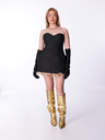 Robe Bustier Eclipse Dorée